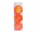 Lot De 3 Bougies Chauffe-plat "chupa Chups" 3cm Orange