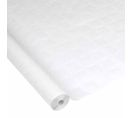 Nappe Papier "damassée" 1,18x20m Blanc