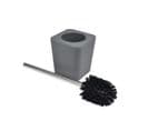 Brosse Wc Soft Touch "vitamine" 39cm Anthracite