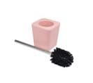 Brosse Wc Soft Touch "vitamine" 39cm Rose