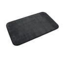 Tapis De Bain Microfibre "vitamine Ii" 45x75cm Noir