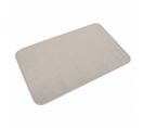 Tapis De Bain Microfibre "vitamine Ii" 45x75cm Taupe