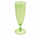 Flûte à Champagne Réutilisable "pop" 180ml Vert