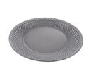 Assiette En Plastique Réutilisable "vocba" 25cm Anthracite