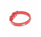 Collier Fantaisie Pour Chien "os" 30cm Rouge