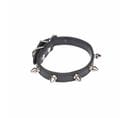 Collier Fantaisie Pour Chien "pics" 30cm Noir