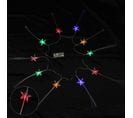 Guirlande Lumineuse Interieure 10 Etoiles Fibre Optique Multicouleur