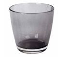 Cache Pot En Verre "chic et Tendance" 14cm Gris