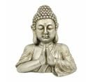 Statue Déco Bouddha "buste" 40cm Argent