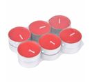 Lot De 12 Bougies Chauffe-plat "essentiel" 3,5cm Fraise