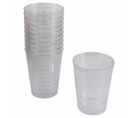 Lot De 20 Verres En Plastique Réutilisable "paillettes" 20cl Argent