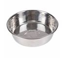 Gamelle Pour Chien et Chat "antidérapant" 13cm Argent