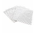 Lot De 20 Serviettes En Papier "silver Pattern" 33x33cm Argent