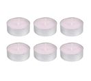 Lot De 6 Bougies Chauffe-plat "essentiel" 5,5cm Rose