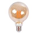 Ampoule LED Décorative "globe" 14cm Orange