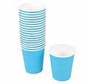 Lot De 20 Gobelets En Carton "fiesta" 23cl Bleu