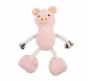 Peluche Pour Chien "cochon" 30cm Rose