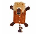 Peluche Pour Chien "lion" 37cm Marron