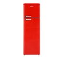 Réfrigérateur 2 Portes - 258 Litres - Vintage - Froid Statique - Rouge - Rardp260rv