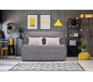 Banquette lit BZ BULTEX CALIFORNIA 2 tissu gris