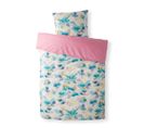 Housse De Couette Catimini Oasis 140x200 Cm Et Taie D'oreiller - 100% Coton