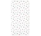 Drap Housse Mario Bros 90x190 Cm - 100% Coton - Blanc