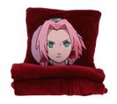 Coussin Plaid 2 En 1 Naruto Shippuden Sakura 140x100 Cm - 100% Polyester