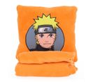 Coussin Plaid 2 En 1 Naruto Shippuden 140x100 Cm - 100% Polyester