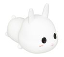 Veilleuse Pour Enfant "lapin Silicone" 15cm Blanc