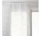 2 Voilages Indi - Longueur 160 Cm X Largeur 60 Cm - Blanc