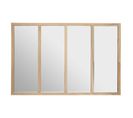 Miroir Bois Atelier Nae 116 X 76 Cm Atmosphera - Naturel Clair