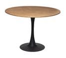 Table De Repas Design "elias" 102cm Marron