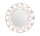 Miroir Mural En Fer Et Coton D 56 Cm