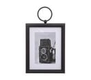 Cadre Photo Gousset En Bois Et Verre Pour Photo 10 X 15 Cm