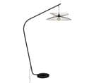 Lampadaire En Métal Noir H 177 Cm