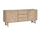 Buffet 2 Portes et 3 Tiroirs "aeris" 180cm Beige