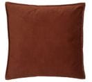 Coussin Déhoussable "lilou" 55x55cm Terracotta