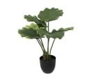 Plante Artificielle Palmier En Pot  H 65 Cm