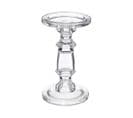 Bougeoir Chandelier En Verre H 19 Cm