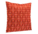 Coussin Déco D Extérieur "adiya" Ambre 40x40cm En Polyester