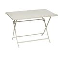 Table De Jardin Pliante Rectangulaire "greensboro" Argile 4 Places