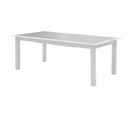 Table De Jardin Extensible Allure Gris et Blanc