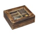 Coffret D'encens En Bois "taly" 25cm Marron