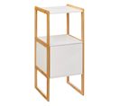 Meuble Bas 1 Porte Blanc Natureo 5five - Blanc