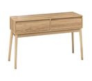 Console 2 Tiroirs Abana Naturel 5five - Naturel