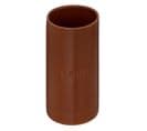 Vase En Céramique Émaillée Marron Caramel D 10 X H 20 Cm