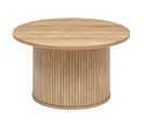 Table Basse Ronde D70 Colva Atmosphera - Naturel