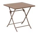 Table Carrée Pliante Greensboro 2p Bronze Hespéride - Bronze