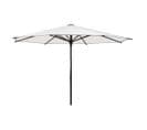 Parasol Droit Rectangulaire Inclinable "maluvia" Blanc 3,5m