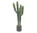 Plante Artificielle Cactus Euphorbe En Pot H 117 Cm